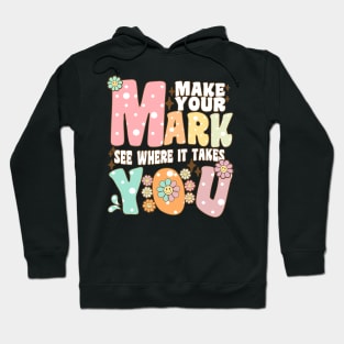 Groovy The Dot Day Make Your Mark See Where It Takes You Dot Hoodie